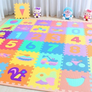 Set 30 Piese Covor Puzzle Din Burete EVA - Img 1