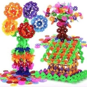 Set educational STEM de constructie cu discuri, 78 piese - Img 10
