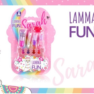 Set Manichiura Lamma Fun cu Lipgloss, Oje si Burete farduri - Img 1