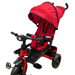 Tricicleta cu scaun reversibil si pozitie de somn, SL02 - Rosu - Img 1