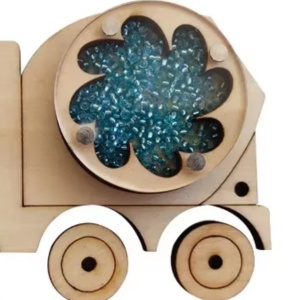 Accesoriu pentru Busy Board Masinuta Camion, din lemn - Img 2