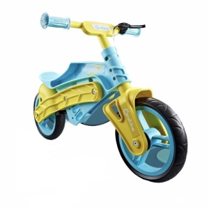 Bicicleta fara pedale, pentru echilibru, Navigator, vernil cu bleu - Img 1