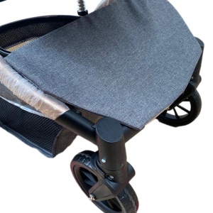 Carucior 2 in 1, reversibil, cu suspensii, T7 albastru - L-Sun - Img 11
