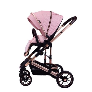 Carucior 2 in 1 transformabil, reversibil, pliabil, F3 Luxury Pink - Img 5