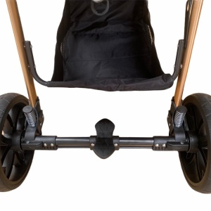 Carucior 3 in 1, cu suspensii, reversibil, T9 - albastru - Img 19