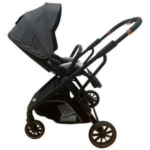 Carucior reversibil pliabil, cu husa picioare, 0-36 luni, C7 Gri - Img 11