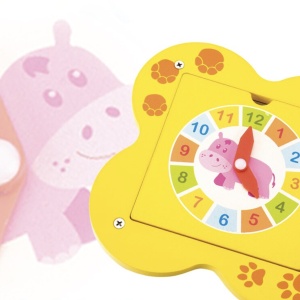Cub cu 6 activitati Montessori, animalele salbatice cu circuit de bile Mini Animal Cube - Img 6