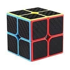 Cub mecanic 2x2x2, multicolor MF8861 Carbon, de viteza Speedcube mecanic - Img 1