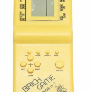 Joc Tetris Electric – Consola portabila cu ecran LCD, galben - Img 1