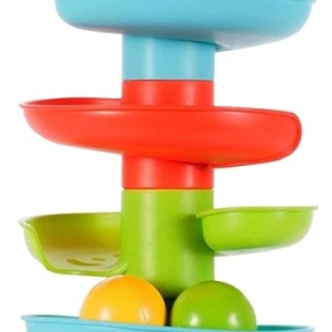 Jucarie bebe circuit cu 9 nivele, Leut, 60 cm - Img 2