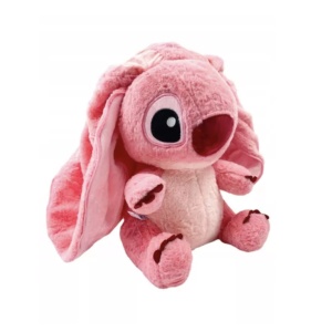 Jucarie reversibila 2 in 1 Lilo, 20 cm din plus, roz - Img 2