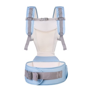 Marsupiu ergonomic cu scaunel de sustinere, MD2001, bleu - Img 3