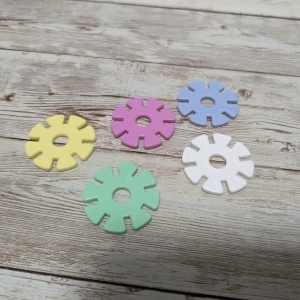 Set educational STEM de constructie cu discuri, 11 piese - Img 2