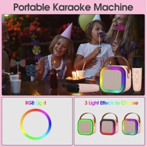 Set Karaoke cu Boxa Difuzor cu Microfon Wireless, cu bluetooth, acumulator - Img 20