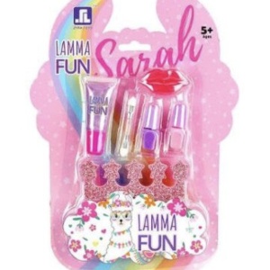Set Manichiura Lamma Fun cu Lipgloss, Oje si Burete farduri - Img 2