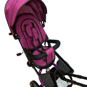 Tricicleta cu scaun reversibil si pozitie de somn, SL02 - Mov - Img 15