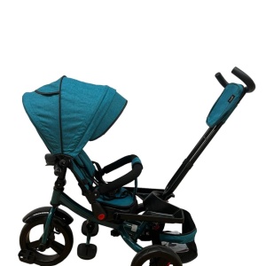 Tricicleta cu scaun reversibil si pozitie de somn, SL02 - Verde - Img 7