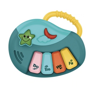Antemergator interactiv cu activitati, pian si tablita de scris - Img 5