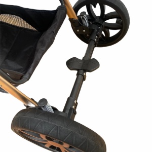 Carucior 3 in 1, cu suspensii, reversibil, T9 - albastru - Img 15