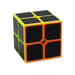 Cub mecanic 2x2x2, multicolor MF8861 Carbon, de viteza Speedcube mecanic - Img 4