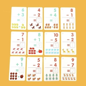 Joc educativ exersare calcule, cu 30 de planse reutilizabile, 4 ani+ - Img 6