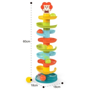 Jucarie bebe circuit cu 9 nivele, Leut, 60 cm - Img 10