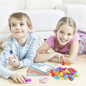 Jucarie de invatare matematica si de clasificare a culorilor Curcubeu - Img 2