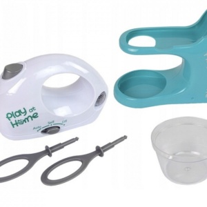 Jucarie Mixer cu accesorii, bol și suport Play at Home, verde - Img 3