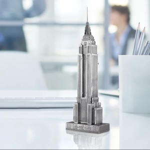 Macheta 3D Metal Empire State Building, scara 1:4200 - Img 5