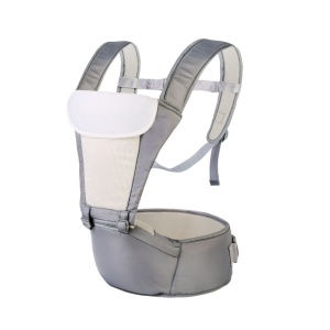 Marsupiu ergonomic cu scaunel de sustinere, MD2001, gri - Img 3
