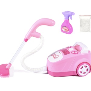 Set Aspirator de jucarie cu pulverizator, roz - Img 1