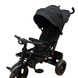 Tricicleta cu scaun reversibil si pozitie de somn, SL02 - Negru - Img 6