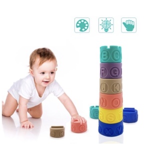 Turn din Cuburi Silicon pentru Bebelusi – cu Ratusca si Design Castel - Img 2