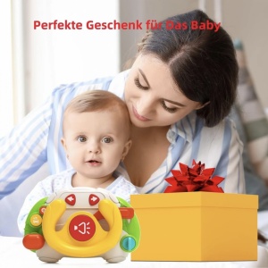 Volan interactiv pentru bebelusi, tip consola - Img 6
