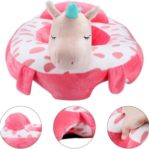 Fotoliu Bebe Unicorn invat sa stau in fundulet, 45 cm, din plus - Img 5