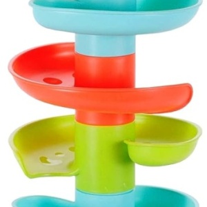 Jucarie bebe circuit cu 9 nivele, Leut, 60 cm - Img 4