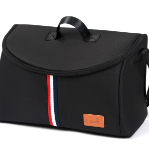 Carucior 2 in 1, F7 Negru, reversibil, pliabil compact, suspensii duble - Img 6
