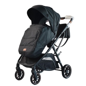 Carucior reversibil pliabil, cu husa picioare, 0-36 luni, C7 Negru - Img 14