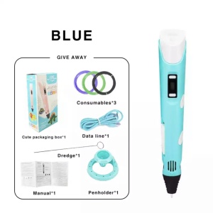 Creion inteligent de imprimare 3D, cu afisaj digital, incarcare USB - Img 3
