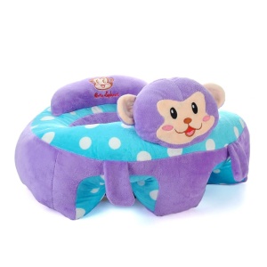 Fotoliu Bebe Maimutica invat sa stau in fundulet, 45 cm, din plus - Img 1