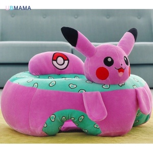 Fotoliu Bebe Pikachu Invat sa stau in fundulet, 45 cm, din plus - Img 3