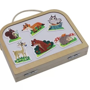 Joc Montessori Placa Busy Board Sisteme, dubla, cu 10 activitati, din lemn - Img 7