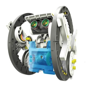 Kit robotica 14 in 1, de constructie cu energie solara - Img 8