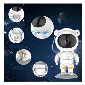 Lampa cu proiectii Galaxy Astronaut, cu telecomanda - Img 17