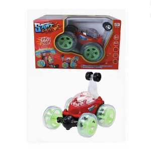 Masinuta Stunt Car cu Telecomanda – Rotatii 360°, acumulator si incarcator la priza - Img 4