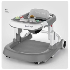 Premergator si Antemergator reglabil pe inaltime, cu roti de silicon, 932, gri - Img 2