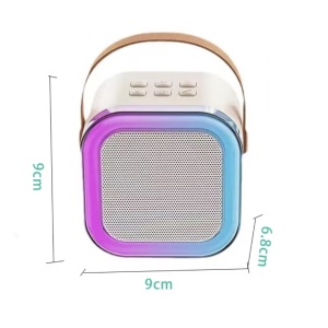Set Karaoke cu Boxa Difuzor cu Microfon Wireless, cu bluetooth, acumulator - Img 7