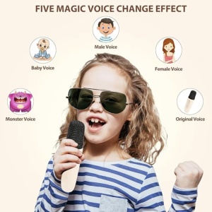Set Karaoke cu Boxa Difuzor cu Microfon Wireless, cu bluetooth, acumulator - Img 10