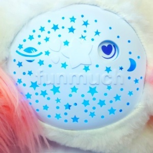 Unicornul Sparkle alb muzical cu proiectii luminoase - Img 5