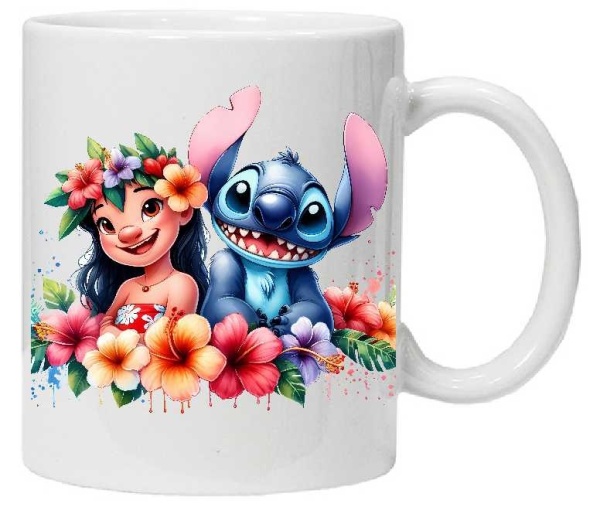 Cana personalizata cu imprimeu "LILO & STITCH 3", CRD PRINT